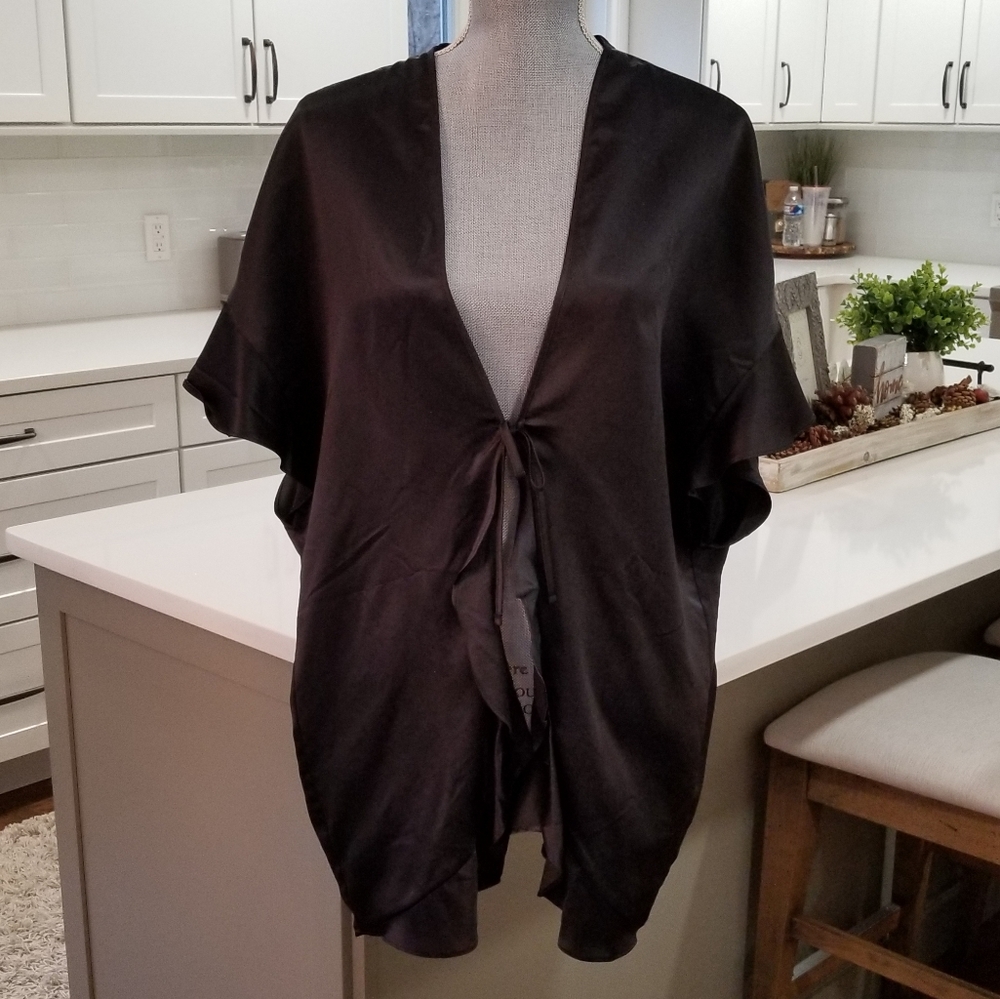 VICTORIA'S SECRET Black Kimono